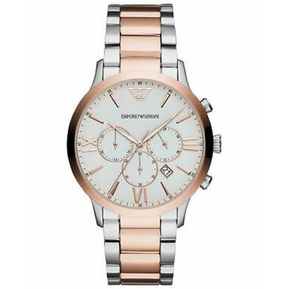 Emporio Armani Other - New Emporio Armani Chronograph Two-Tone Stainless